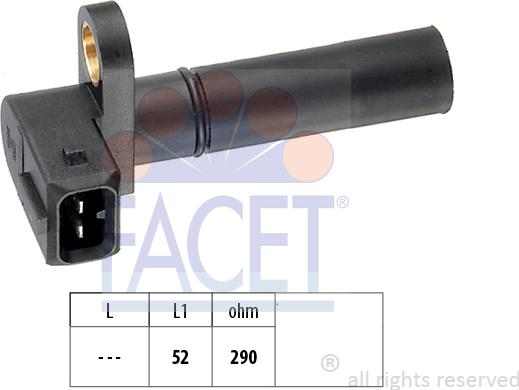 FACET 9.0035 - Generatore di impulsi, Albero a gomiti www.autoricambi360.it
