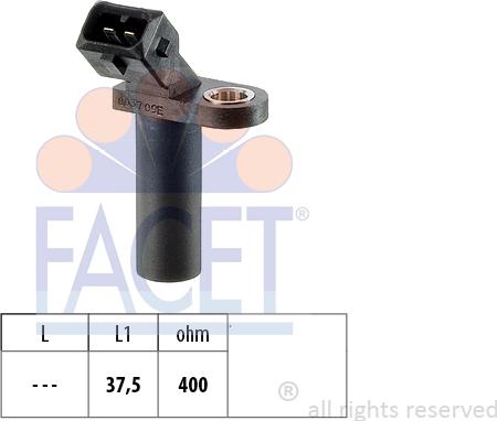 FACET 9.0037 - Generatore di impulsi, Albero a gomiti www.autoricambi360.it