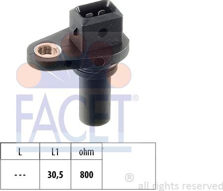 FACET 9.0028 - Generatore di impulsi, Albero a gomiti www.autoricambi360.it
