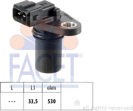 FACET 9.0189 - Generatore di impulsi, Albero a gomiti www.autoricambi360.it