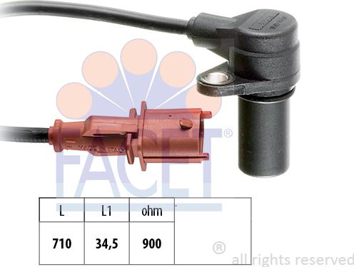 FACET 9.0170 - Generatore di impulsi, Albero a gomiti www.autoricambi360.it