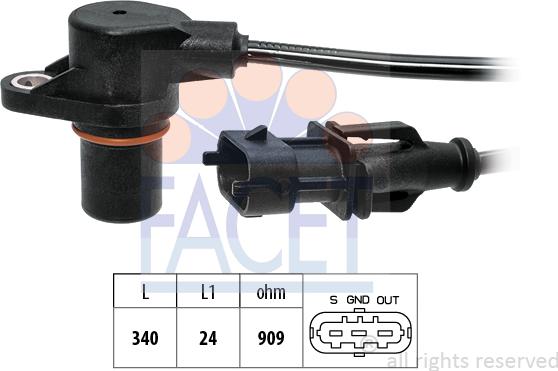 FACET 9.0847 - Generatore di impulsi, Albero a gomiti www.autoricambi360.it