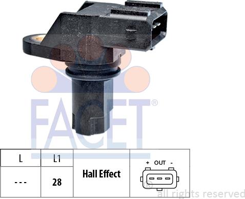 FACET 9.0349 - Generatore di impulsi, Albero a gomiti www.autoricambi360.it