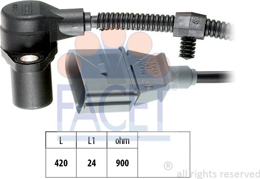 FACET 9.0320 - Generatore di impulsi, Albero a gomiti www.autoricambi360.it