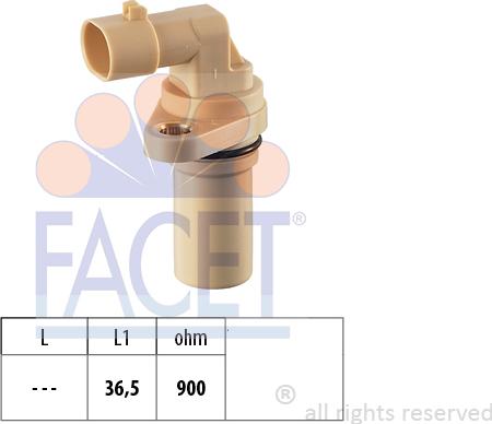 FACET 9.0379 - Generatore di impulsi, Albero a gomiti www.autoricambi360.it