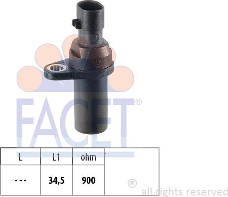 FACET 9.0377 - Generatore di impulsi, Albero a gomiti www.autoricambi360.it