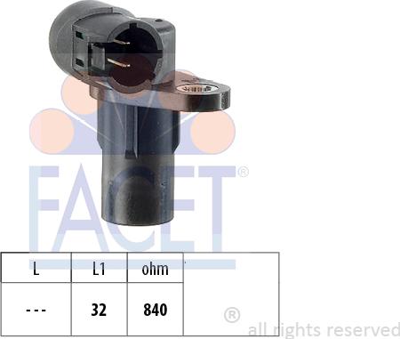 FACET 9.0291 - Generatore di impulsi, Albero a gomiti www.autoricambi360.it
