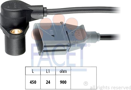 FACET 9.0205 - Generatore di impulsi, Albero a gomiti www.autoricambi360.it
