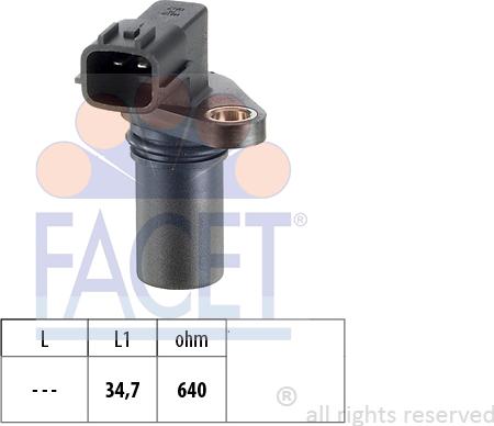 FACET 9.0225 - Generatore di impulsi, Albero a gomiti www.autoricambi360.it