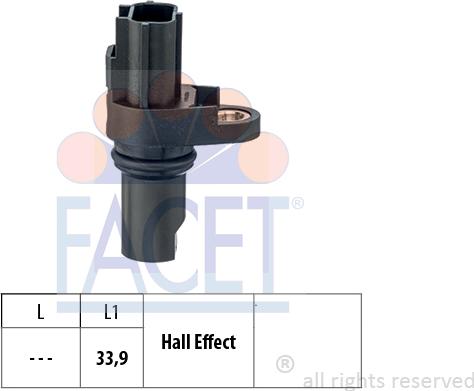 FACET 9.0745 - Generatore di impulsi, Albero a gomiti www.autoricambi360.it