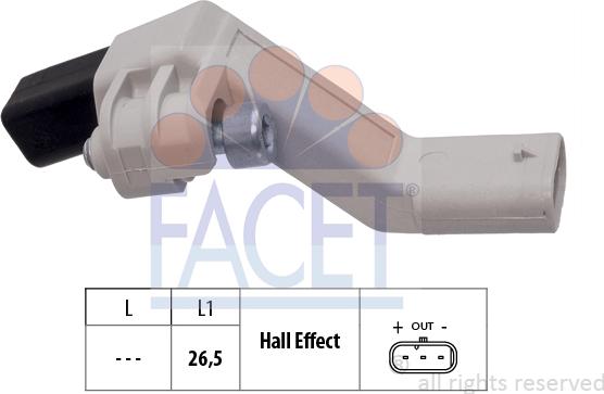 FACET 9.0772 - Generatore di impulsi, Albero a gomiti www.autoricambi360.it