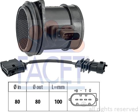 FACET 10.1556 - Debimetro www.autoricambi360.it
