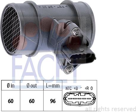 FACET 10.1038 - Debimetro www.autoricambi360.it