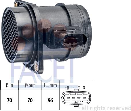 FACET 10.1299 - Debimetro www.autoricambi360.it