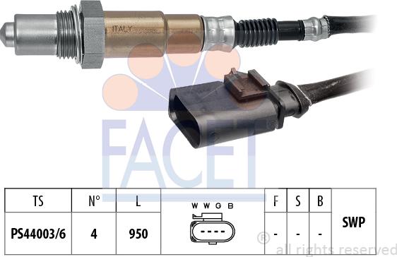 FACET 10.8498 - Sonda lambda www.autoricambi360.it
