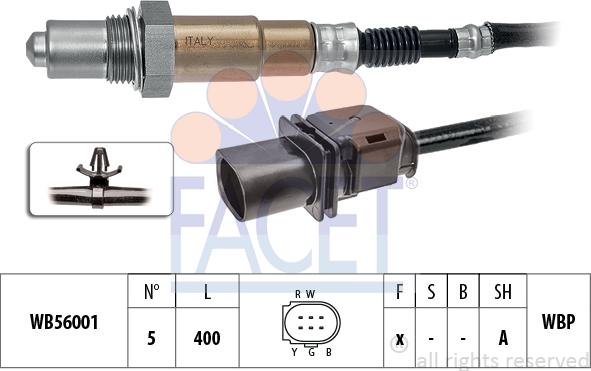 FACET 108401 - Sonda lambda www.autoricambi360.it