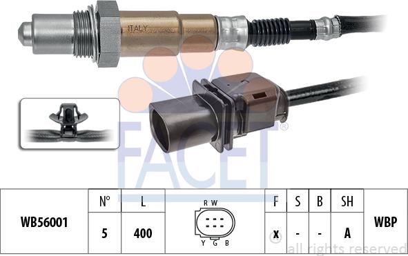 FACET 10.8403 - Sonda lambda www.autoricambi360.it