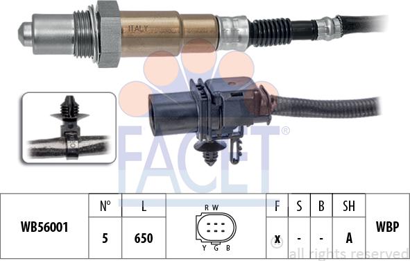 FACET 10.8414 - Sonda lambda www.autoricambi360.it