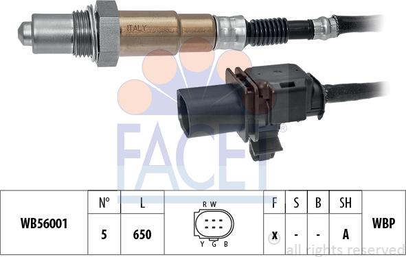FACET 10.8416 - Sonda lambda www.autoricambi360.it