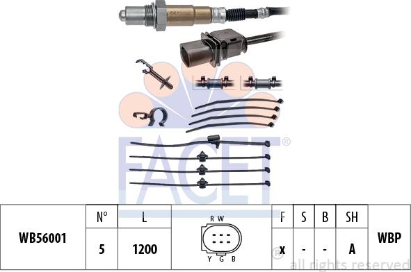 FACET 108425 - Sonda lambda www.autoricambi360.it