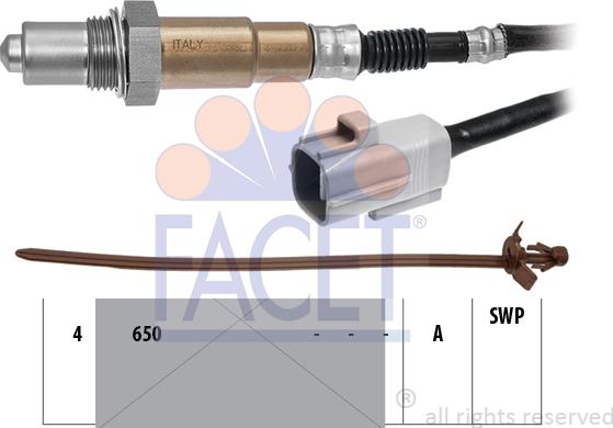 FACET 10.8547 - Sonda lambda www.autoricambi360.it