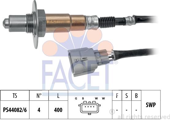 FACET 10.8501 - Sonda lambda www.autoricambi360.it
