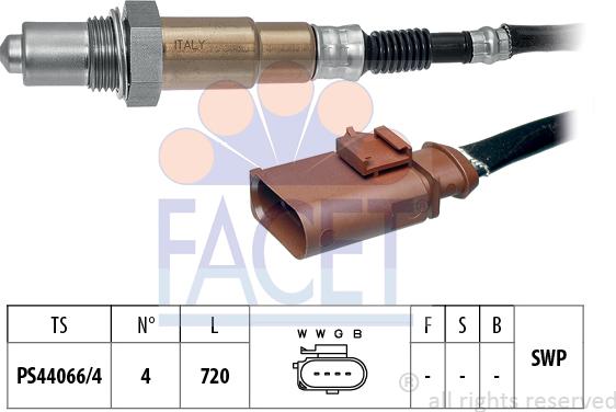 FACET 10.8536 - Sonda lambda www.autoricambi360.it
