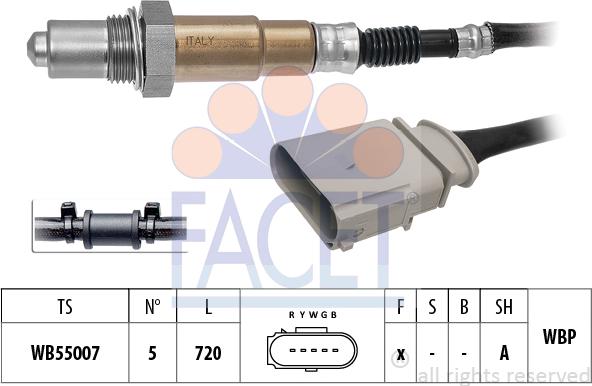 FACET 10.8575 - Sonda lambda www.autoricambi360.it
