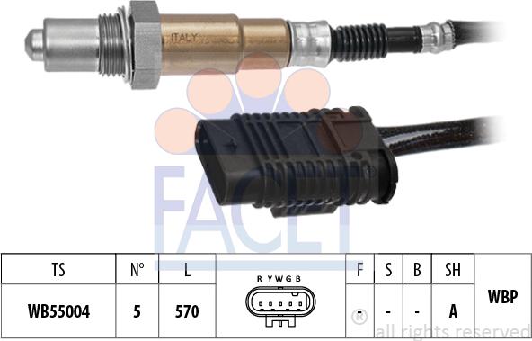 FACET 10.8571 - Sonda lambda www.autoricambi360.it