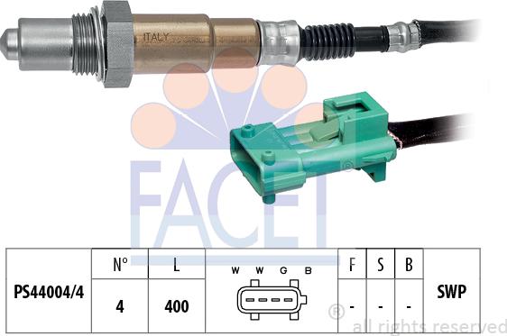FACET 10.8068 - Sonda lambda www.autoricambi360.it