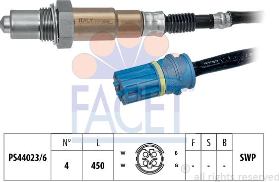 FACET 10.8081 - Sonda lambda www.autoricambi360.it