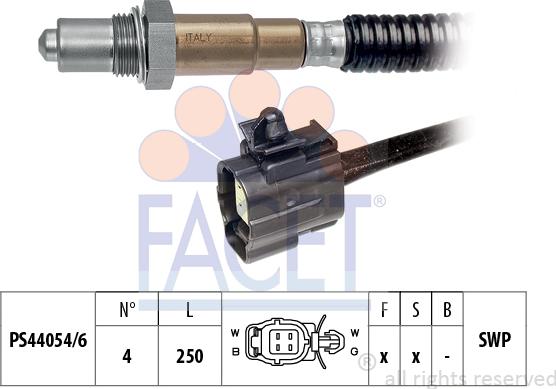 FACET 10.8077 - Sonda lambda www.autoricambi360.it