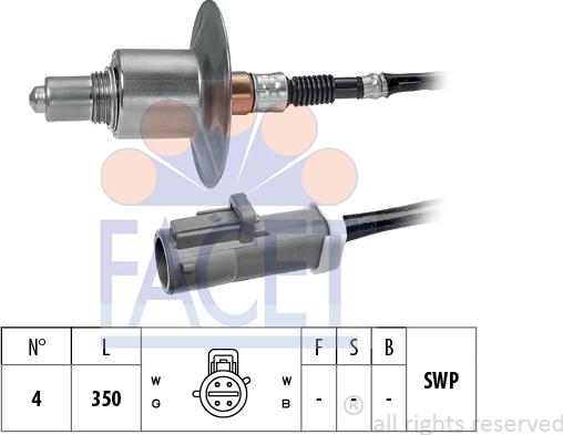 FACET 10.8149 - Sonda lambda www.autoricambi360.it