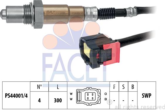 FACET 10.8175 - Sonda lambda www.autoricambi360.it