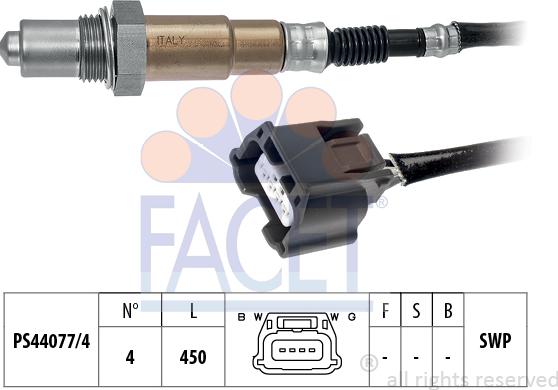 FACET 10.8178 - Sonda lambda www.autoricambi360.it