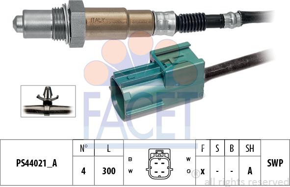 FACET 10.8303 - Sonda lambda www.autoricambi360.it