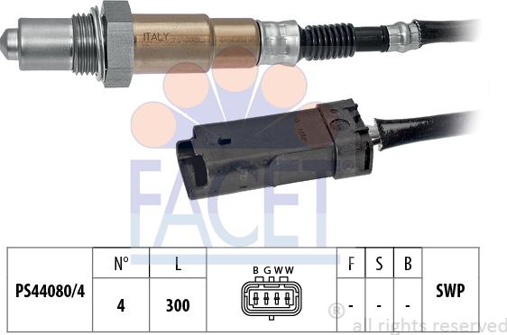 FACET 10.8205 - Sonda lambda www.autoricambi360.it