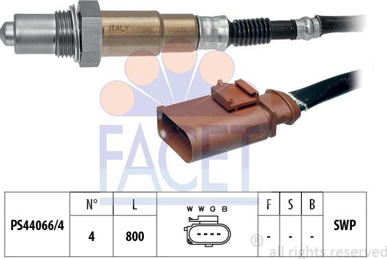FACET 10.8228 - Sonda lambda www.autoricambi360.it