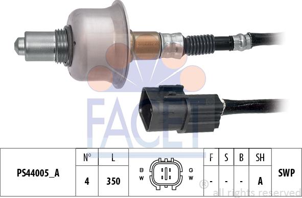 FACET 10.8276 - Sonda lambda www.autoricambi360.it