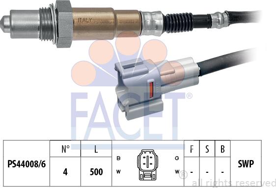 FACET 10.7565 - Sonda lambda www.autoricambi360.it