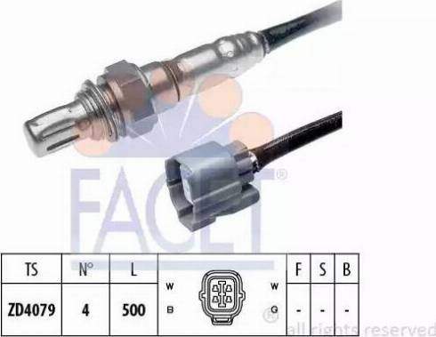 FACET 10.7748 - Sonda lambda www.autoricambi360.it