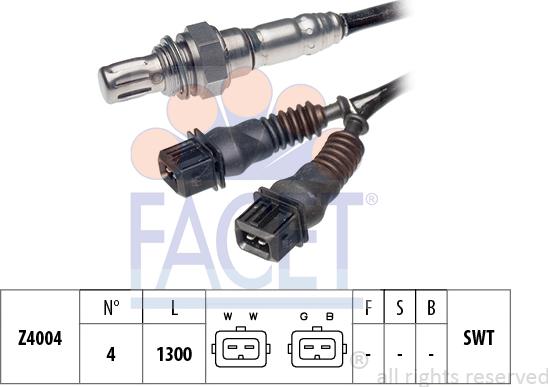 FACET 10.7716 - Sonda lambda www.autoricambi360.it