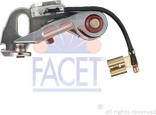 FACET 1.2562 - Kit contatti, Distributore di accensione www.autoricambi360.it