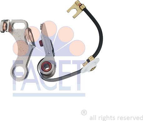 FACET 1.2529HDV - Kit contatti, Distributore di accensione www.autoricambi360.it