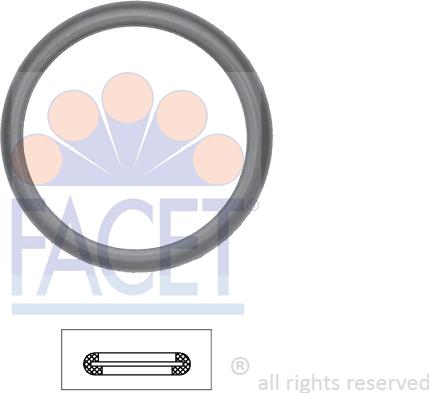 FACET 7.9598 - Guarnizione, Termostato www.autoricambi360.it