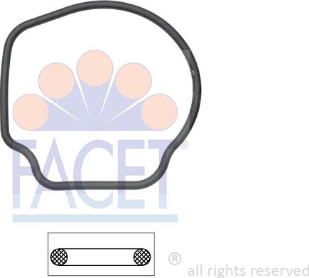 FACET 7.9643 - Guarnizione, Termostato www.autoricambi360.it