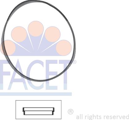 FACET 7.9631 - Guarnizione, Termostato www.autoricambi360.it