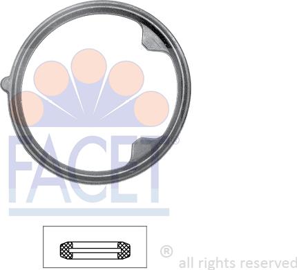 FACET 7.9627 - Guarnizione, Termostato www.autoricambi360.it