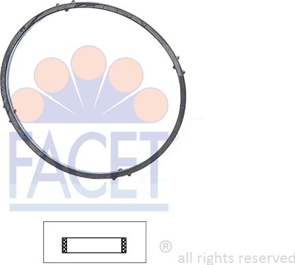 FACET 7.9701 - Guarnizione, Termostato www.autoricambi360.it