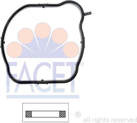 FACET 7.9715 - Guarnizione, Termostato www.autoricambi360.it